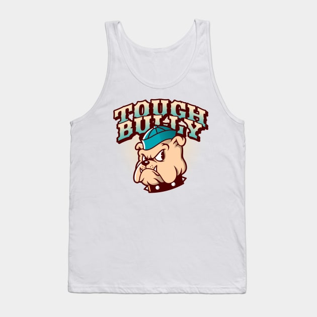 Cuphead Vintage Cartoons Bull Dog Tank Top by Tip Top Tee's